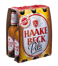 Haake-Beck Pils 6 x 0,33l Träger